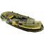 custom pvc strong 2 seats inflatable boat, orange inflatable fishing boat