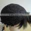 Cheap Fashion synthetic hair short wig black color
