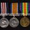 Classic cheap military medals on Webbing