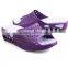 ladies fashion new design two color EVA slipper shoes