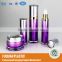 Purple acrylic cosmetic packaging