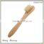 Wooden handle boar bristle facial brush