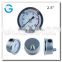 High Quality ss lower back mount mpa high gas pressure gauge