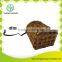 With plastic liner planter hanging basket