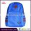 Ergonomic blue school book school bag raw material