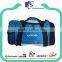 Heavy duty travel duffle bag with logo and compartments