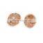 Fashion Gold-Tone Round Brass Beads High Qulity Metal Beads DIY Jewelry Accessories