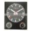 Plastic Wall Clock With Temperature and Humidity