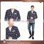 2016 Custom design casual blue checks suits man blazer