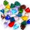 Mixed colors crystal pendant beads in different shapes Jewelry loose beads