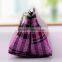 8'' Prety Pink Glitter Pencil Pouch Triangle Shape With Zipper