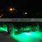 2016 new RGB 9W IP67 Under Car LED Lamp/ RGB Led Rock Light with Remote Controlled Fits for Accessory Light,Dome Light...