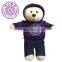 Customize Stuffed & Plush Animal school business gift plush toys 25 cm penguin with logo