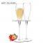 Wholesale Glassware Crystal Champagne Flute Glass for Wedding