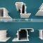customized design ALUMINUM FULL OPEN WINDOW PROFILE