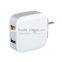 China 2016 New QC3.0 Travel Charger Dual USB 5v 9v 12v QC3.0 Wall Usb Charger for LG Nokia Phone