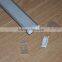 For Double Row Strips Recessed Inner width 20mm Aluminum Profile TED001P22