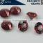 made in china round shape natural garnet semi precious gemstones wholesale