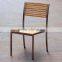 ZT-1172C Quality aluminum wooden Patio chair