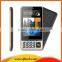 3.5" Touch Screen Bluetooth Quad-band Cell Phone Keyboard Dual Sim Card Camera Spreadtrum FM Cellular Phone Q200