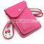 Boshiho genuine leather wallet ladies mobile purse