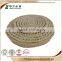 cheapest Accept OEM rustic hinging animal wicker basket no handles