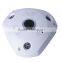 Smart Wireless wifi fisheye IP Panoramic camera with 128GB recording feature