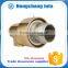 80A Duoflow design copper fitting female threaded fluid connectors water rotary joints