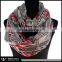 Wholesale high quality long soft voile national flag scarf