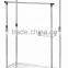 Wire shelving Garment Rack clothes rack stand double bar