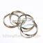 High Quality Iron Material 20mm Split ring keychain rings wholesale in all sizes