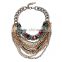 New coming different types jeweled scarf necklace from China workshop