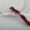 Beautiful girls hair barrette graceful knitted hair barrette colored resin crystal hair ornament