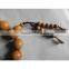 natural golden sandalwood beads mala bracelet /loose beads/wood beads