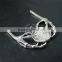 21.5mm vintage style antiqued silver plated skull talon DIY pendant charm supplies findings 1820272