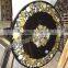 Flawer Italion Inlaid Round Pietre Dure Marble Table Top, Marble Inlay Table Top
