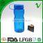 PCTG food grade clear round empty plastic water bottle 600ml