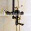 2015 New Arrival Black&gold Painting Bath&shower Faucet Set