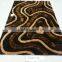 3D shaggy carpet and rug