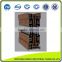 China top grade aluminium wood grain series profiles super weather proof hot sale