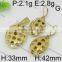 Powell Wholesale Popular China Suppliers Dubai Gold Jewelry Earring Jewelry Set