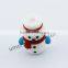 Snowman Style cartoon character USB2.0 flash hard thumbnail drive 128gb