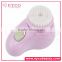 dry brushing skin face battery operated Sonic cleaner brush facial cleaning brush