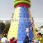 Inflatable PVC rock climbing wall for kids adventure