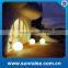 30cm outdoor led lighted ball changing color