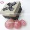 Rose Quartz Yoni Egg drilled,for Women Strengthening Pelvic Floor Muscles and for Countering Stress Adult Urinary Incontinen