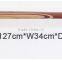 long handle wooden fishing landing net