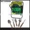 Garden Seat Hand Tool Kit Set Gardening Hand Tools Chair