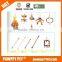 2015 hot sale plastic hanging bird toys