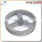 OEM custom foundry cast iron gate wheel